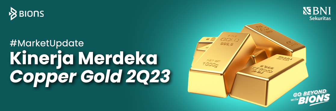 Kinerja Merdeka Copper Gold 2Q23