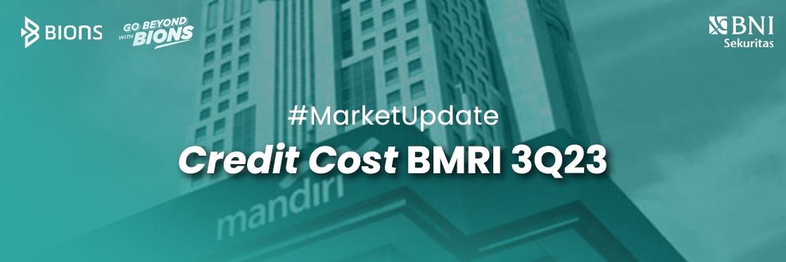 Credit Cost BMRI 3Q23